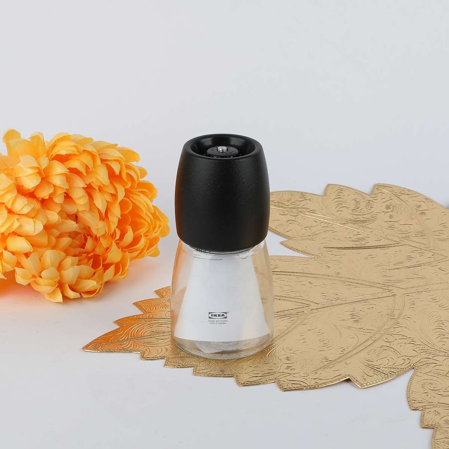 شمع معطر بكاس بغطاء خشبي 10*8 سم