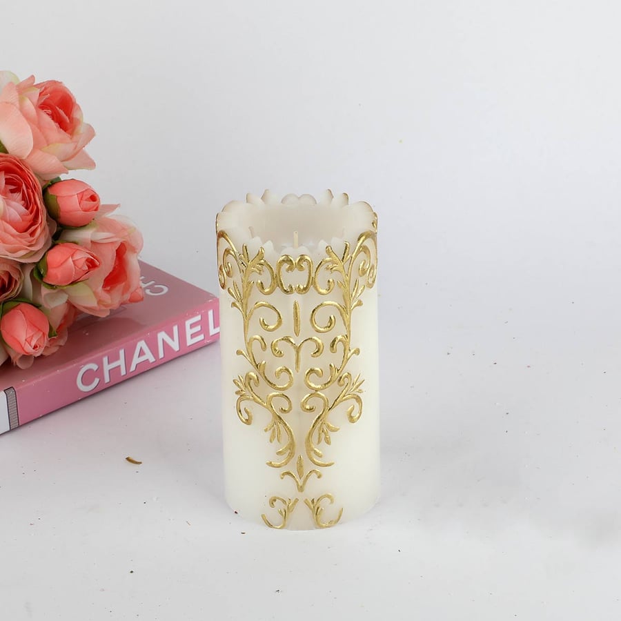 شمع  غير معطرة  ارتفاع15سم