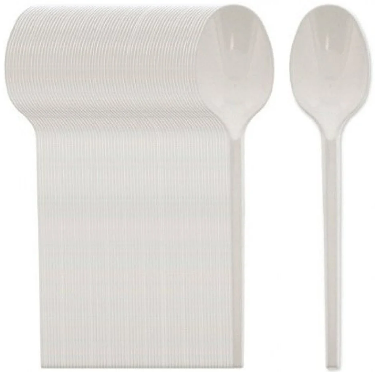 Plastic spoons 50 pieces