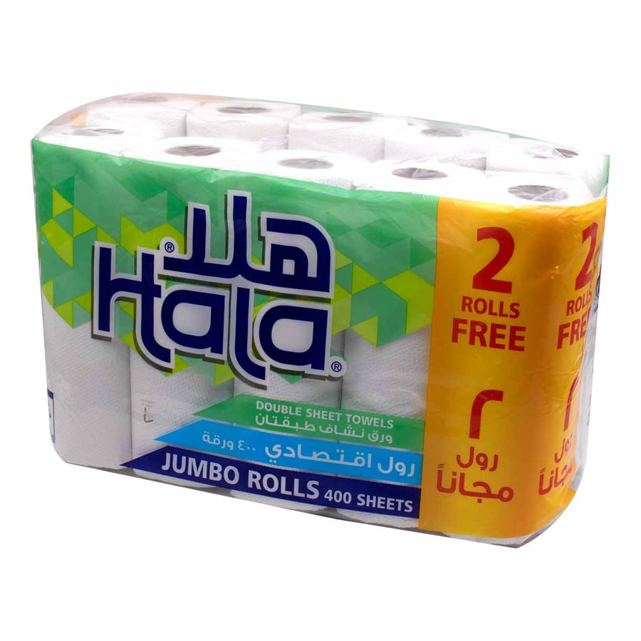 ورق تنشيف هلا 10 رول