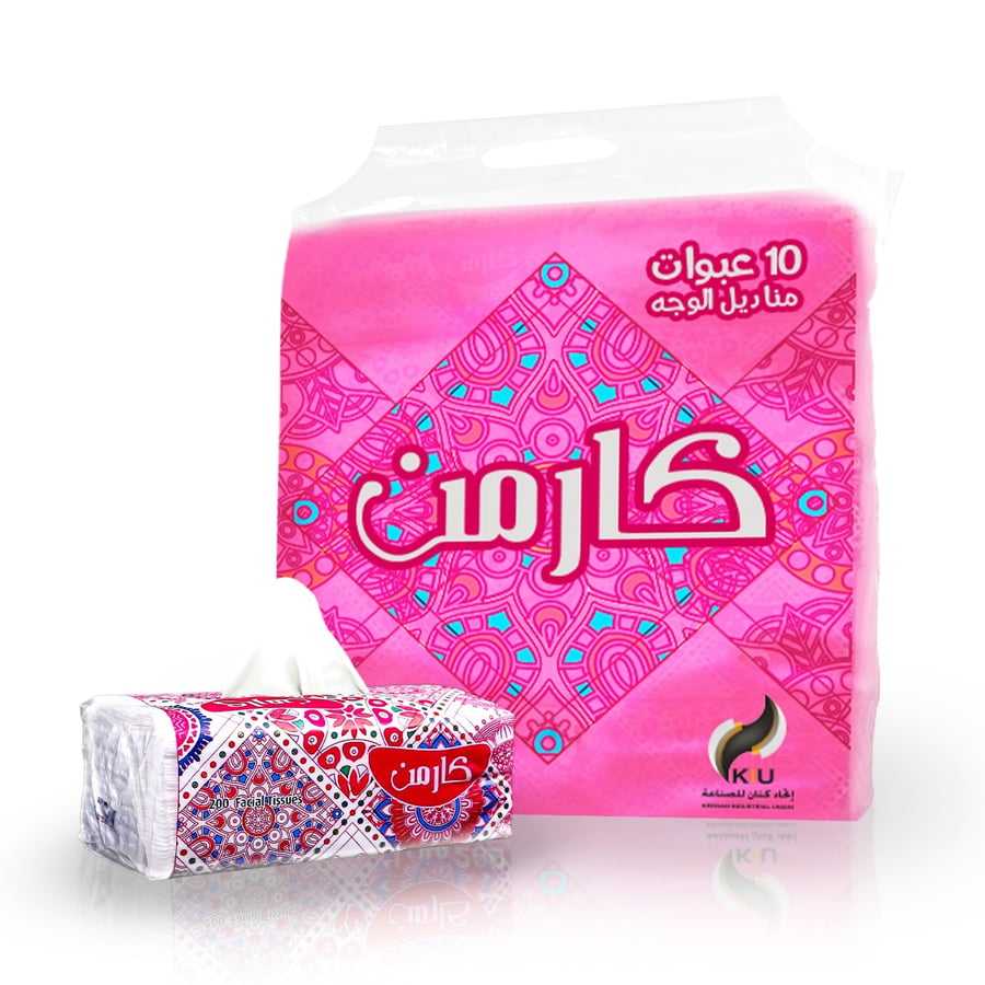 مناديل كارمن 10 باكيت
