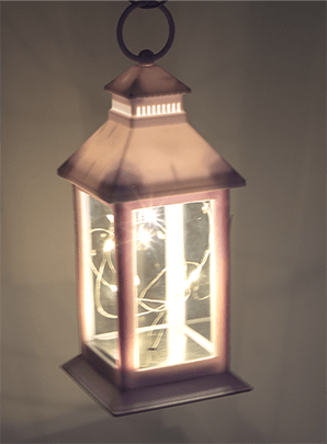 Ramadan lantern height 17cm