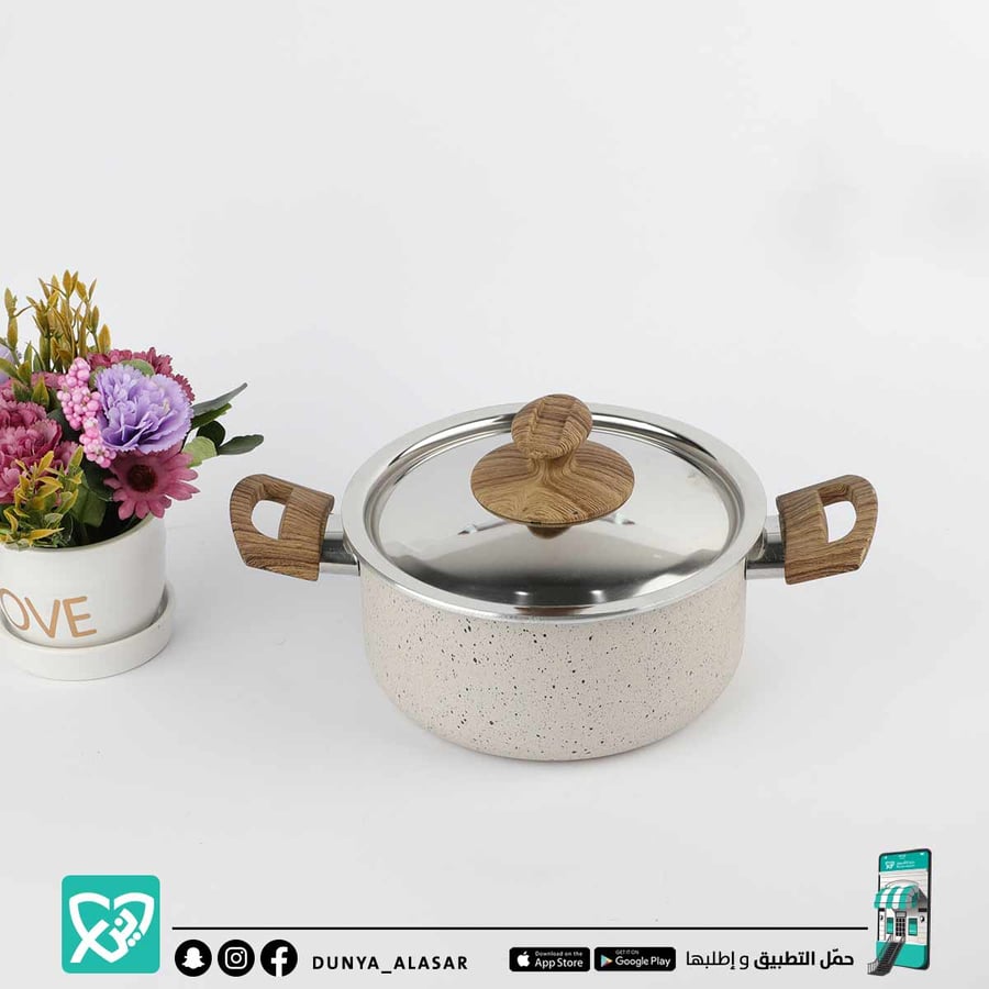 قدر جرانيت دروبينا مقاس 16 سم
