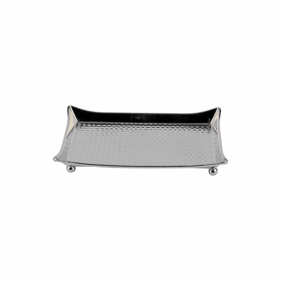 Rectangular silver serving tray size 21*12 cm