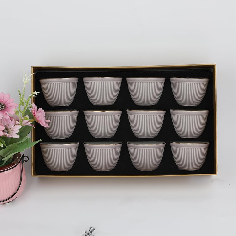 Coffee cup set 12 cups
