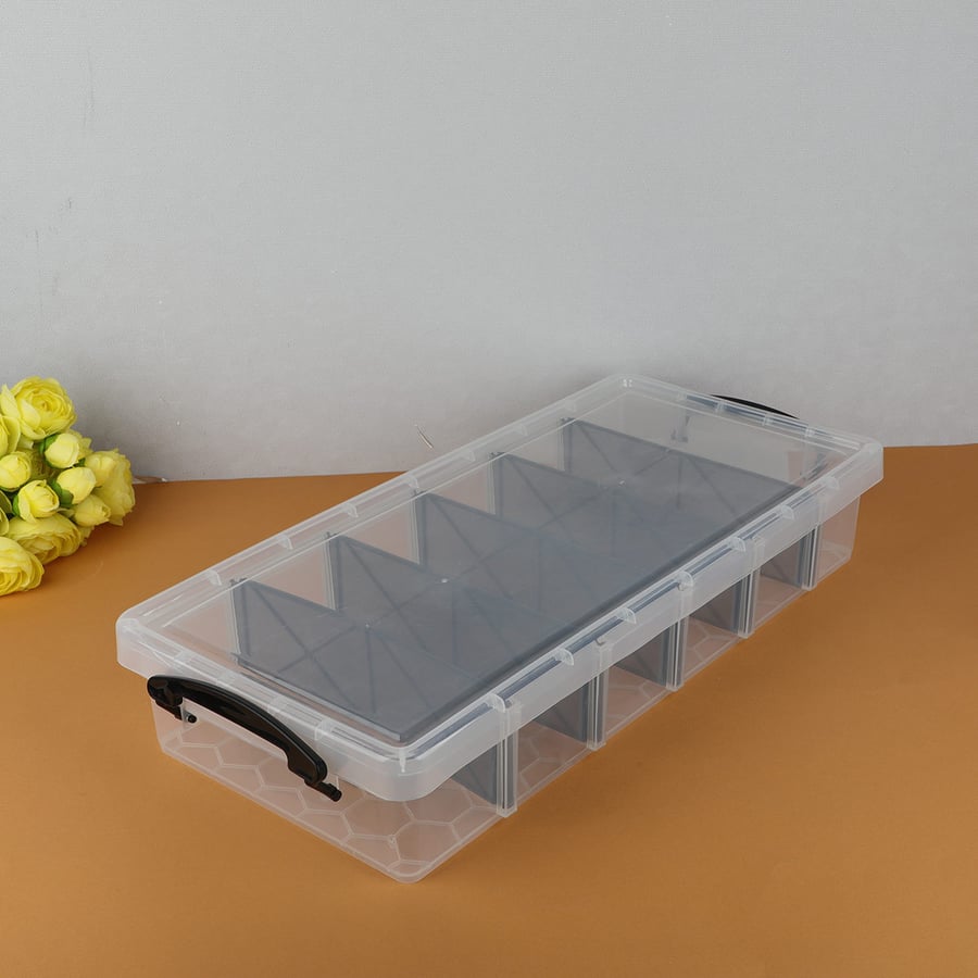 Plastic storage box size 55*25 cm