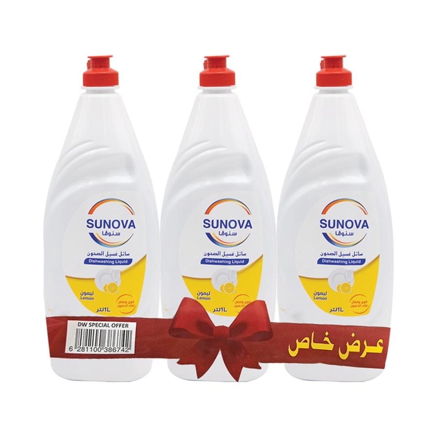 سنوفا سائل غسيل الصحون عرض 3*1