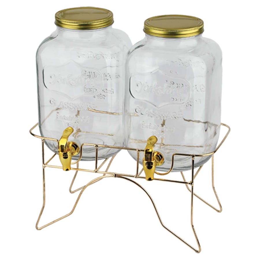 طقم جاك زجاج بقاعدة  2*4 L