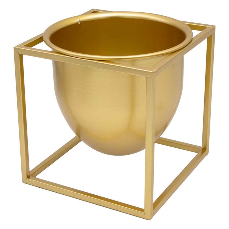 Golden Rose parking, steel, size 24*23*23 cm