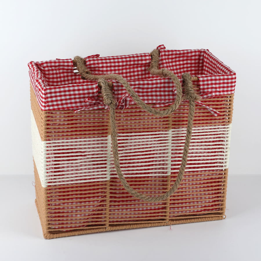 Basket of thermos bottles size 36*16*30 cm