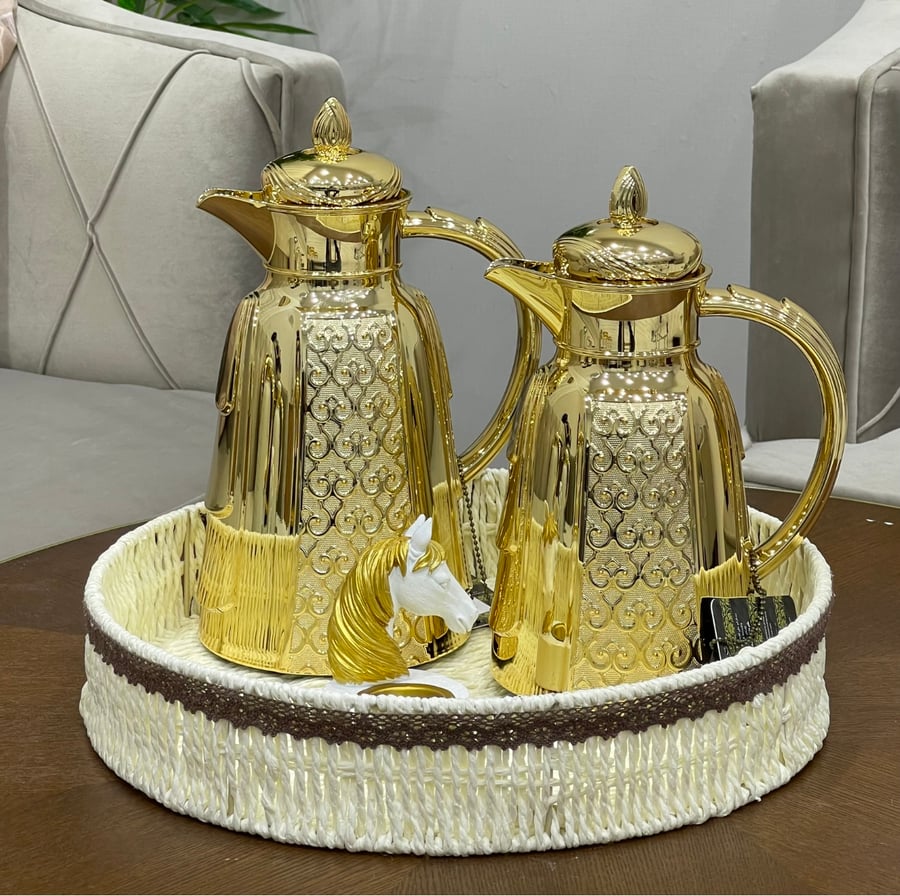 طقم ترامس السيف جويل  2حبة ذهبي