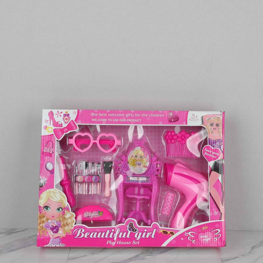 Girls' hairdryer set for children
