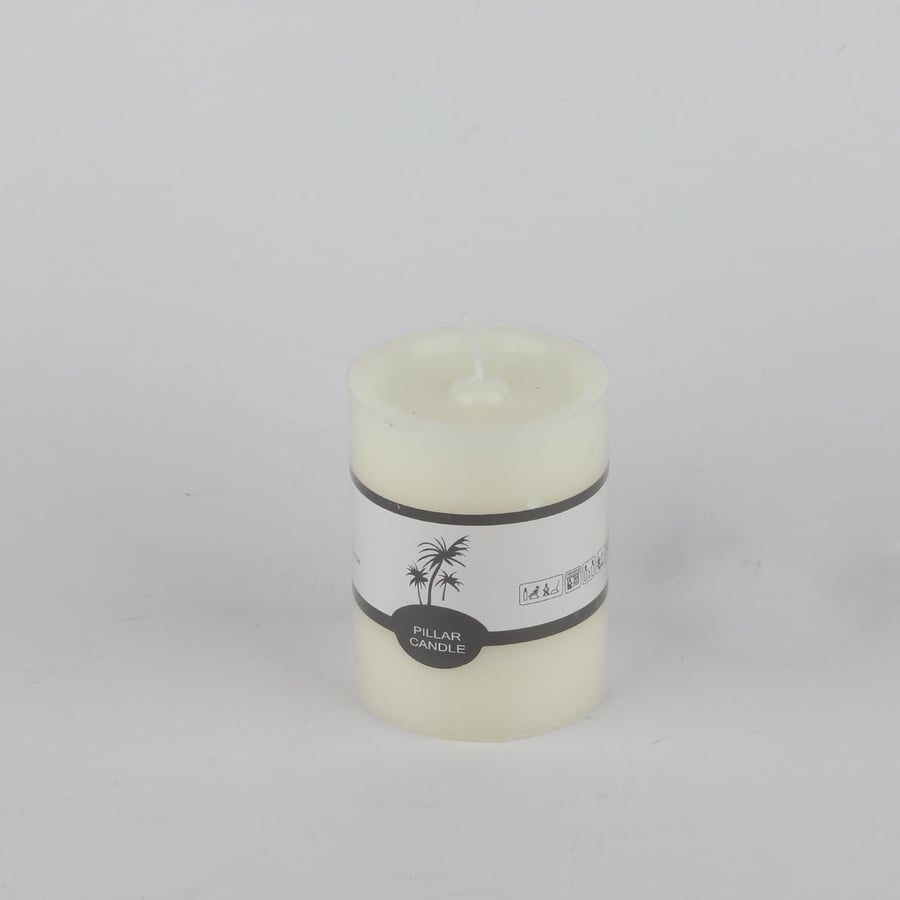 شمع غير معطر مقاس  10*7 سم