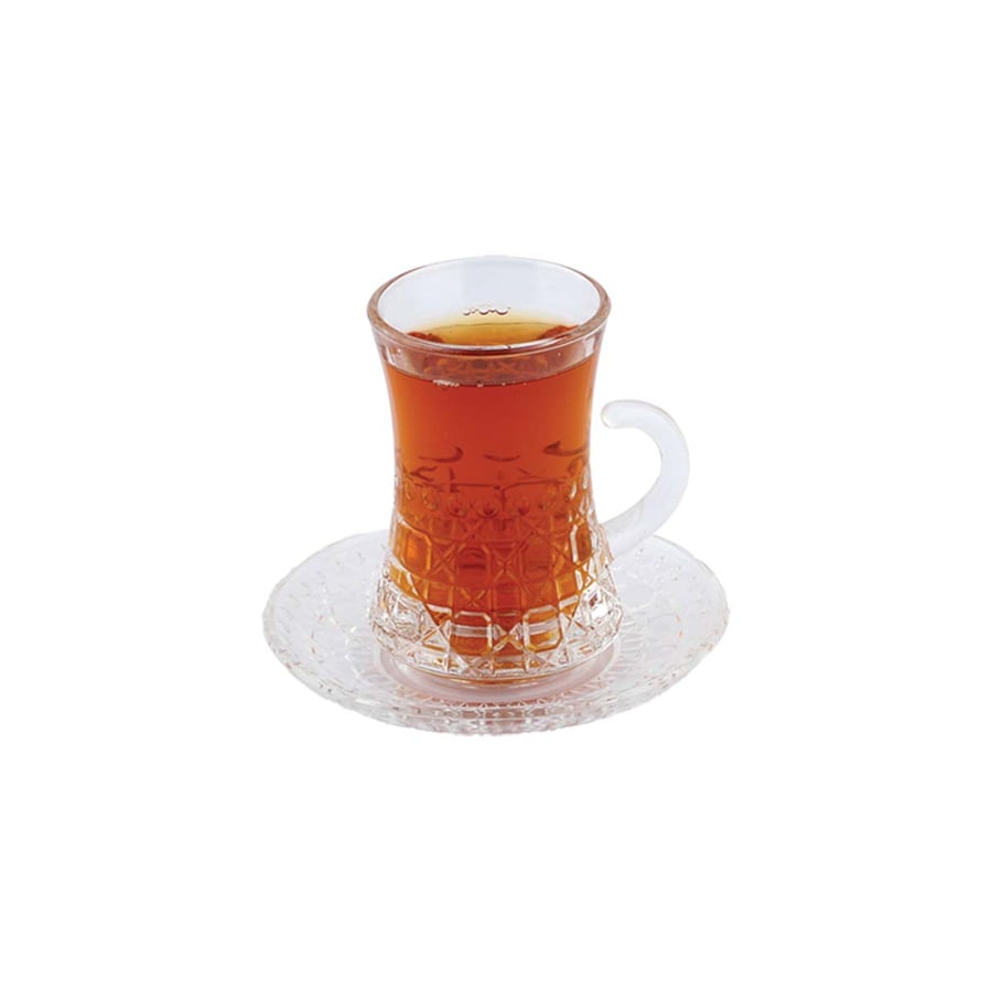 طقم شاهي وقهوة 18 قطعه