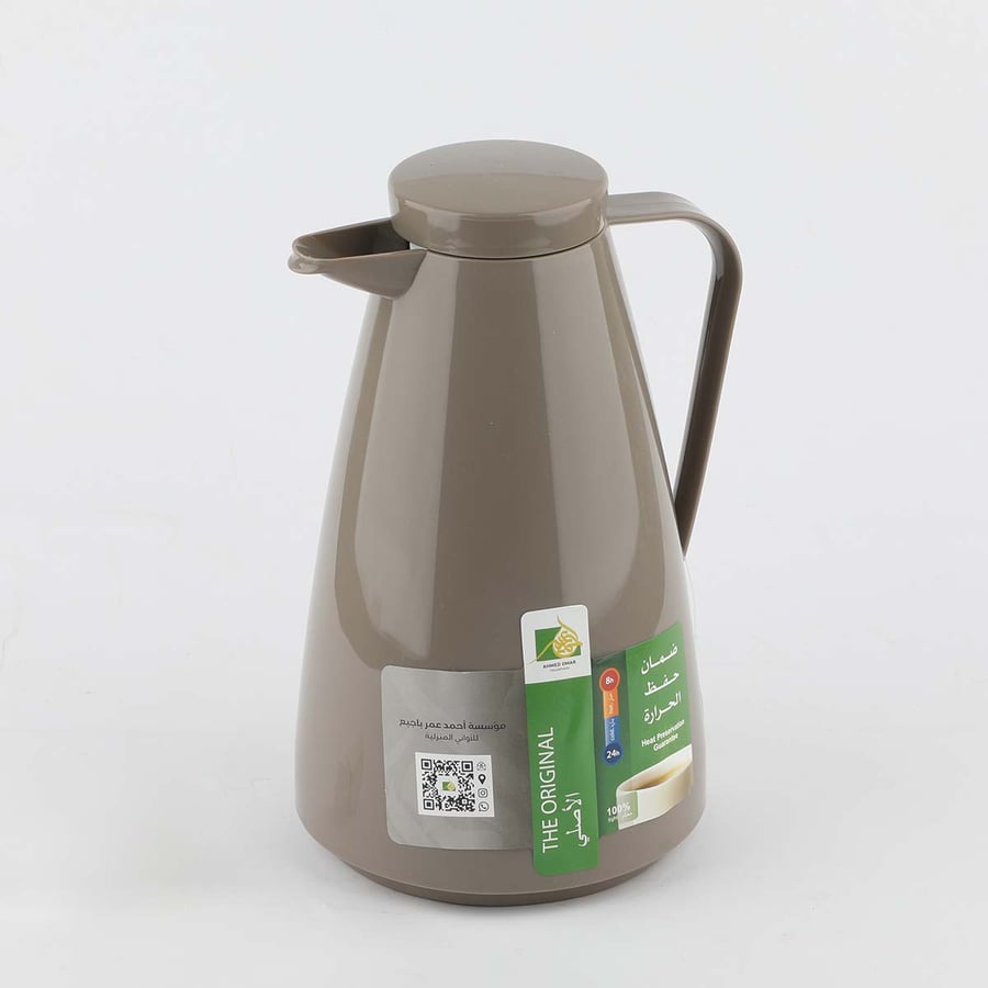 Kyān thermos, brown color, 1 liter