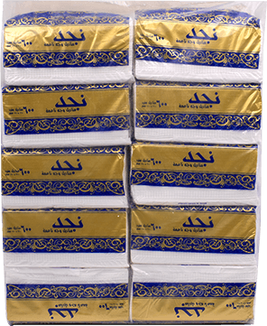 Nadij tissues 10 packs 600 tissues per pack