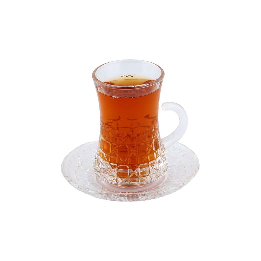 طقم شاهي وقهوة 18 قطعه