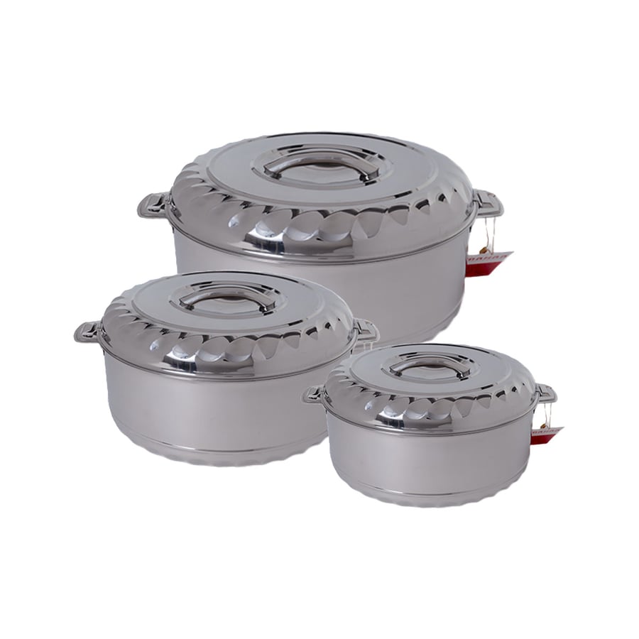 Set of 3 food storage containers