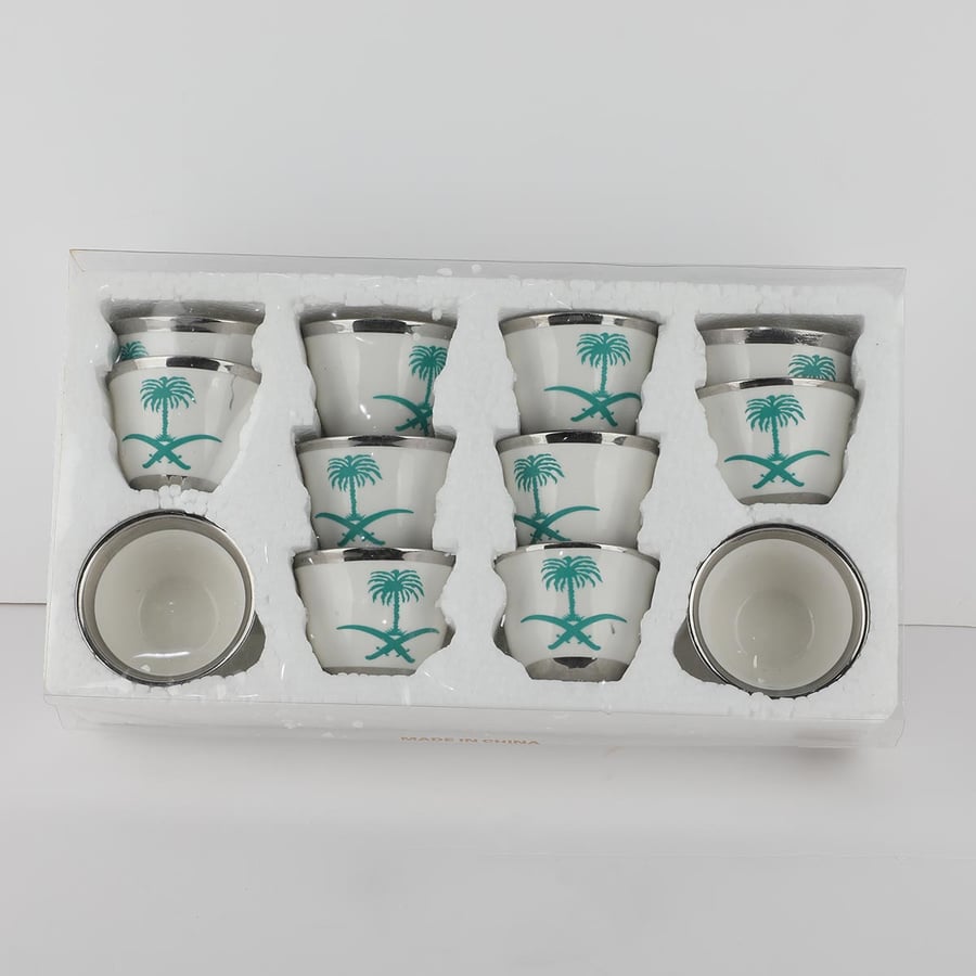 Coffee cup set 12 cups