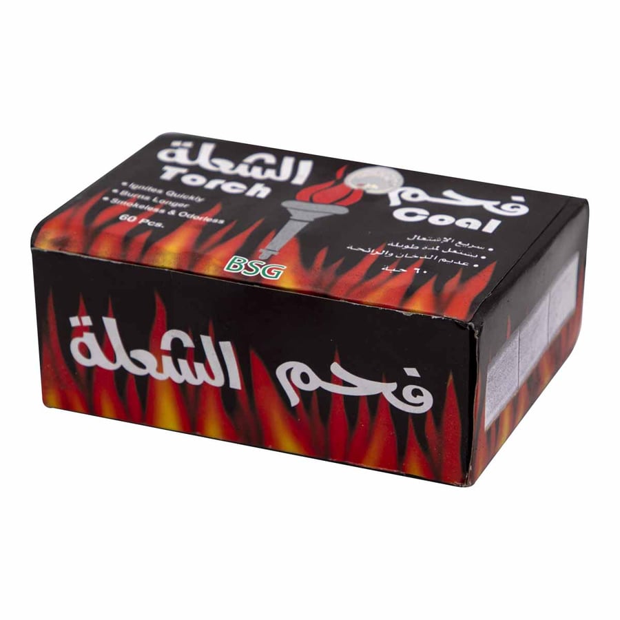 فحم الشعلة 60 حبة