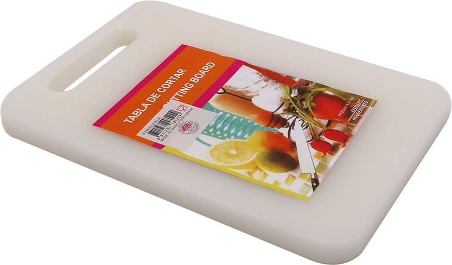 Plastic cutting board with a thickness of 2 cm