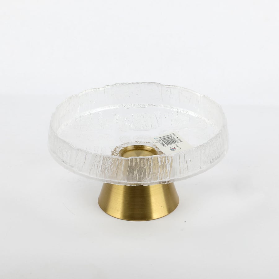 Based on Zujaj Sweets with a golden steel base, size 17*10 cm