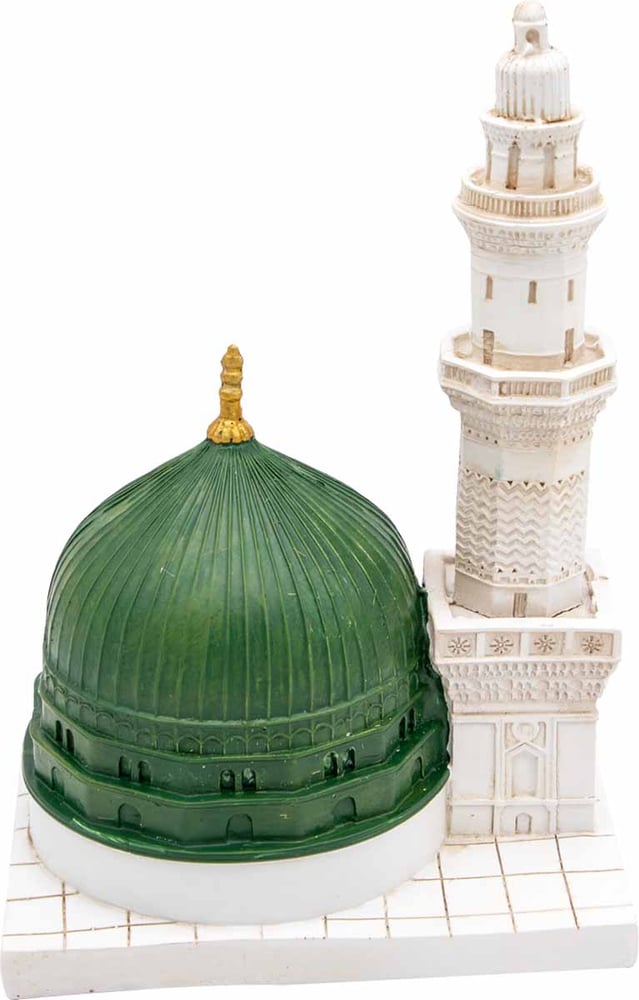 تحفة ديكور القبة الخضراء 15.5*12 سم ارتفاع 24.5 سم