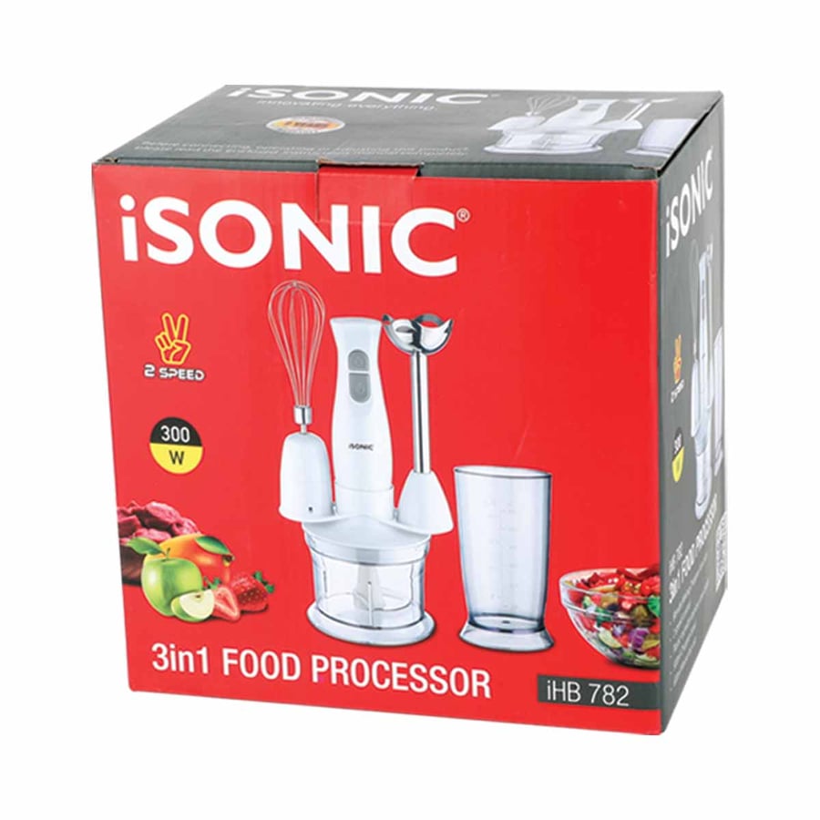 Ionic hand blender 3*1 300 watts