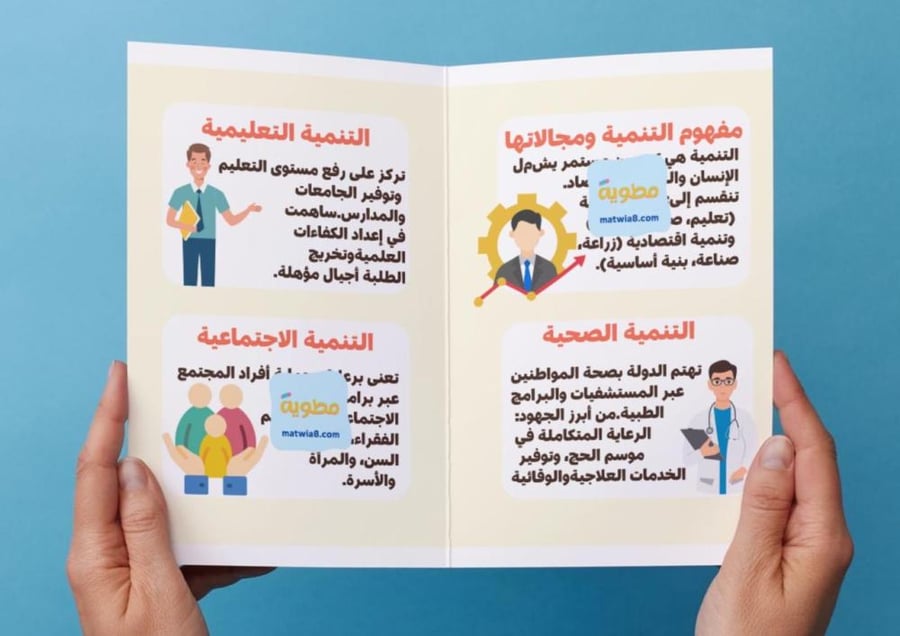 ‎مطوية التنمية الوطنية