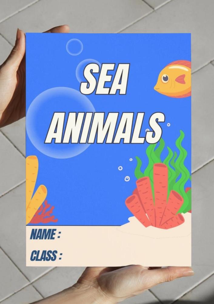 ‎مطوية - Sea animals - 3.