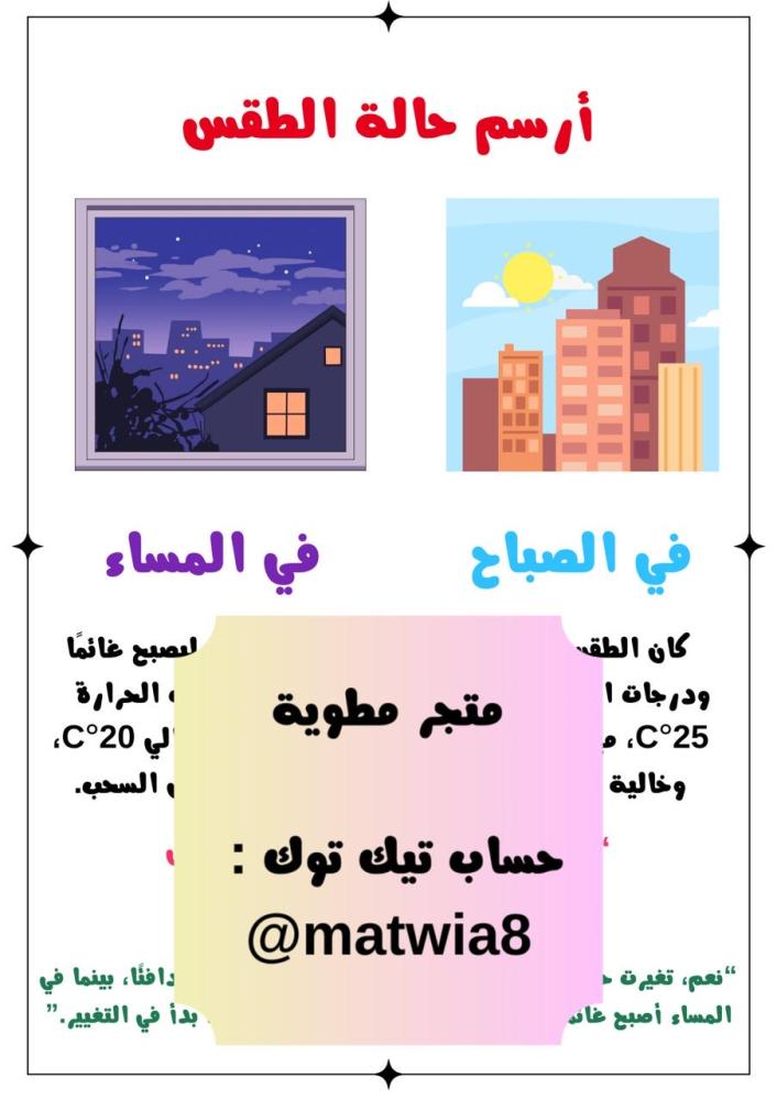 Science and Art Activity - Weather Elements Unit