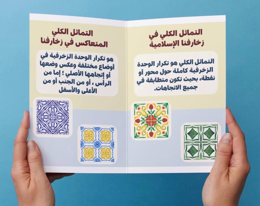 ‎مطوية مجال الزخرفة ( فنيه رابع )