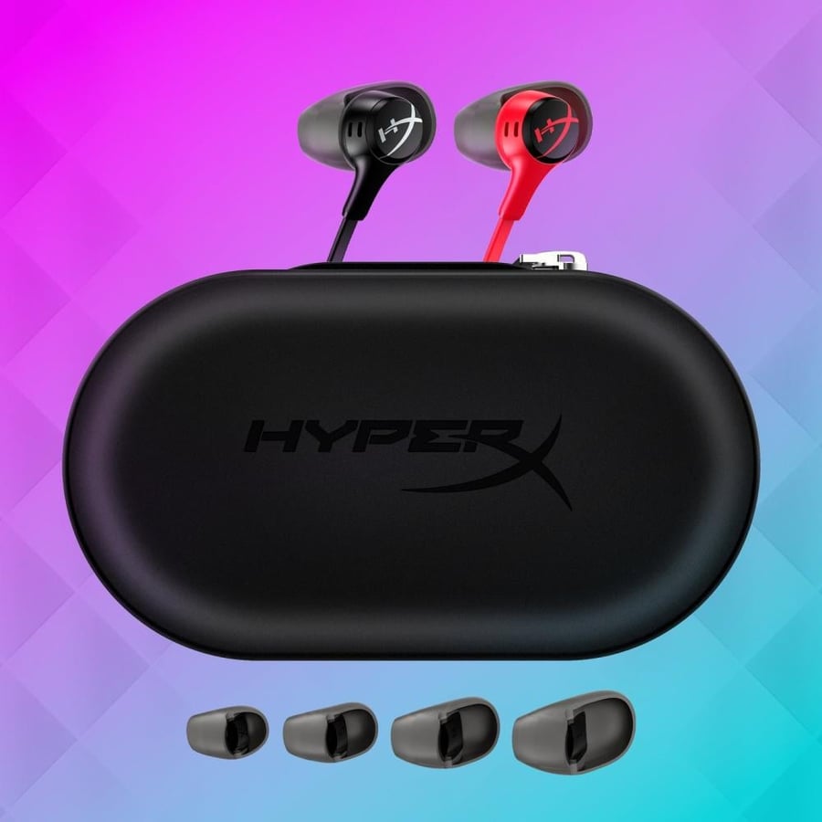 HyperX Cloud Earbuds II | 3.5mm gaming earphone with built-in microphone