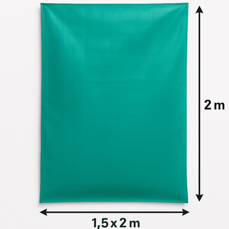 أكياس بلاستيكيه 1.5*2 متر