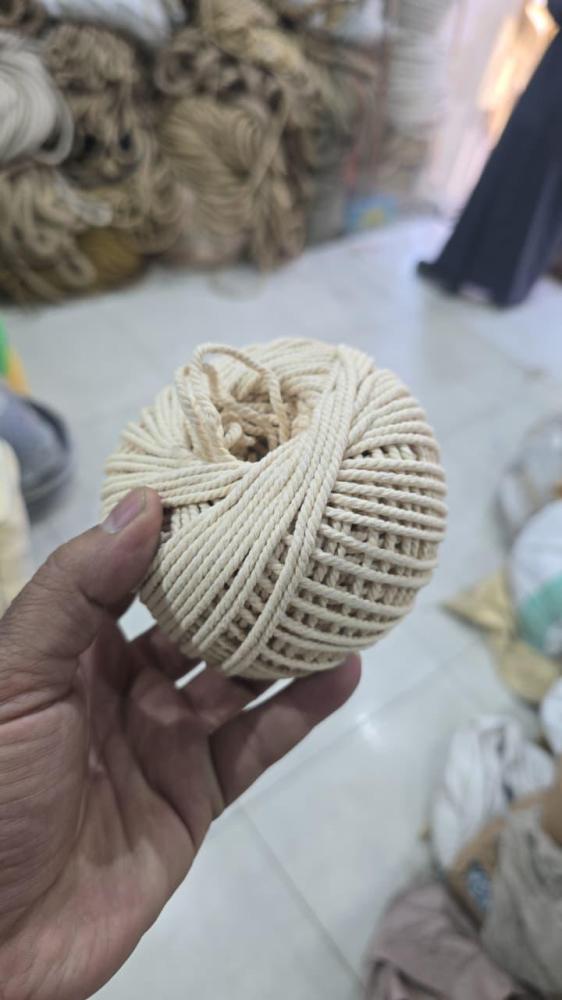 حبل قطن 1 مل 100 متر