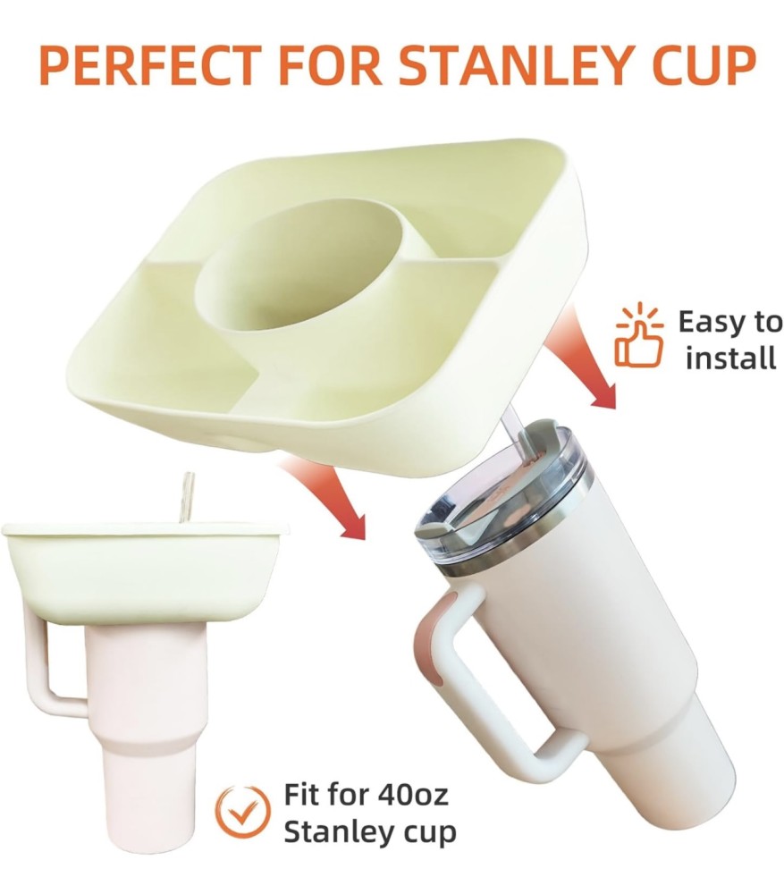 Snack Bowl for Stanley 40 oz Tumbler