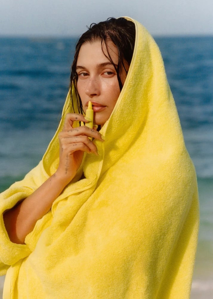 rhode - lip tint lemontini shimmery sheer gold