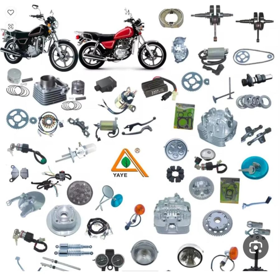 Spare parts according to the shop's negotiation