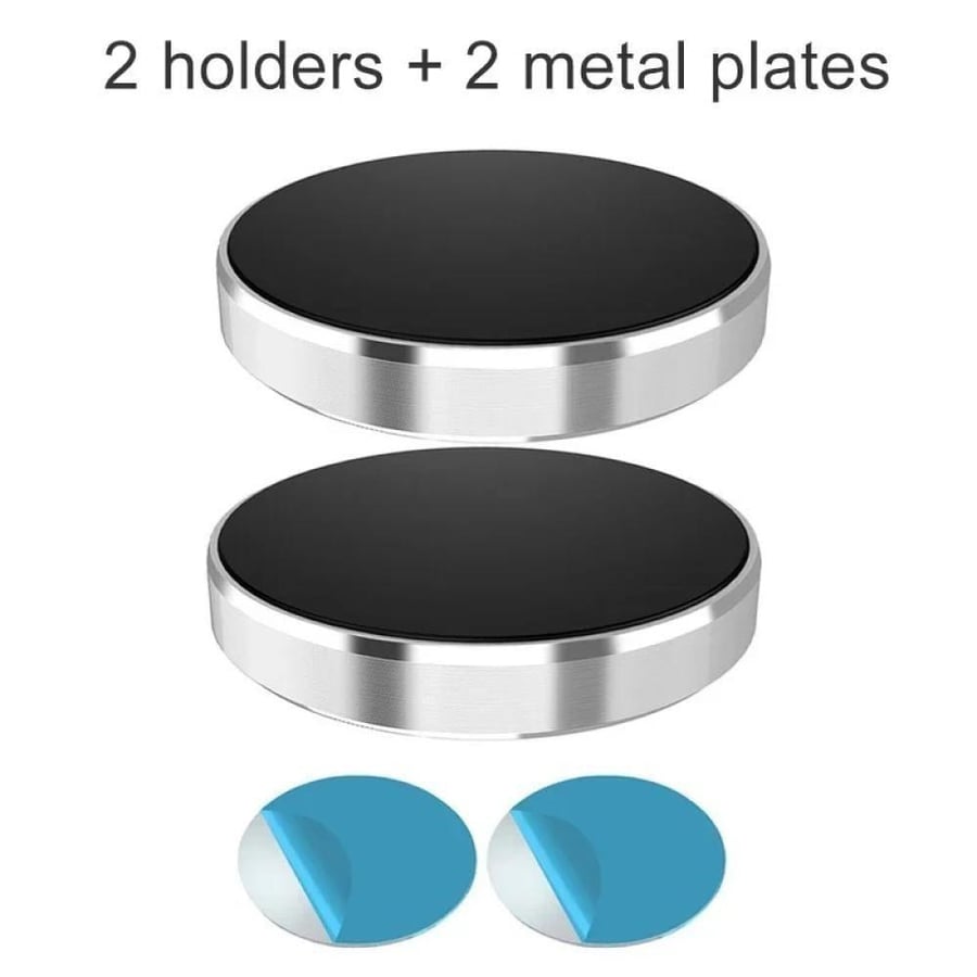 Universal magnetic car phone holder