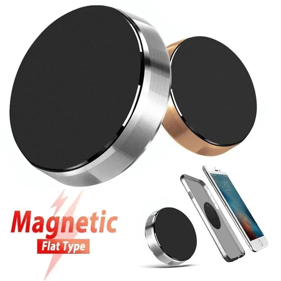 Universal magnetic car phone holder