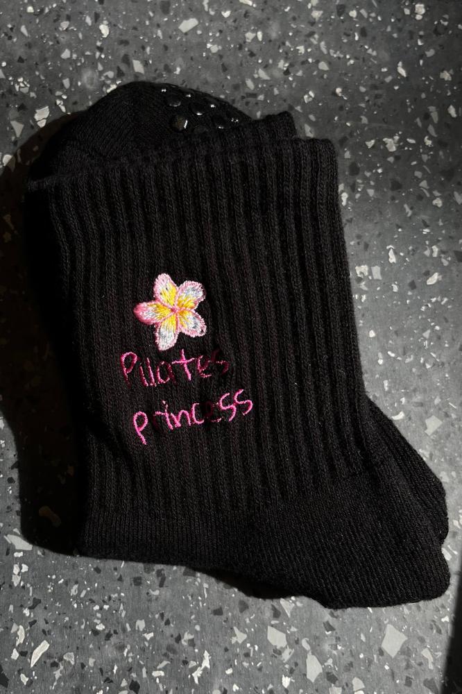 Pilates Princess black socks