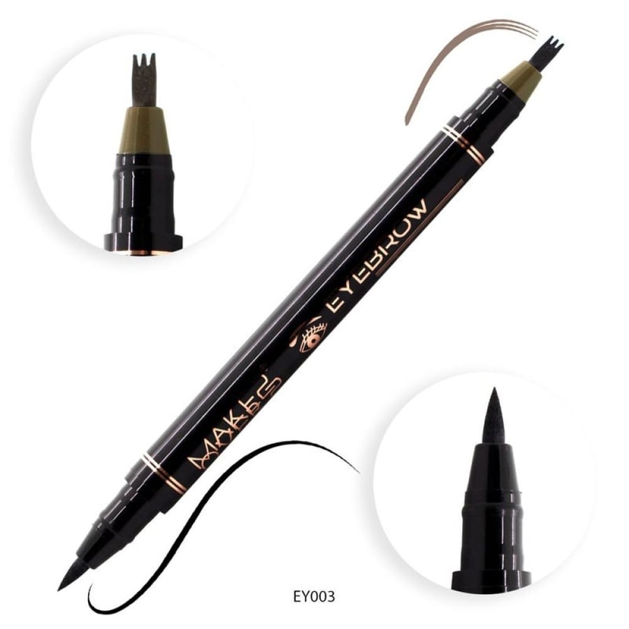 Double pen for defining the eyebrow and eye from Make Over 22