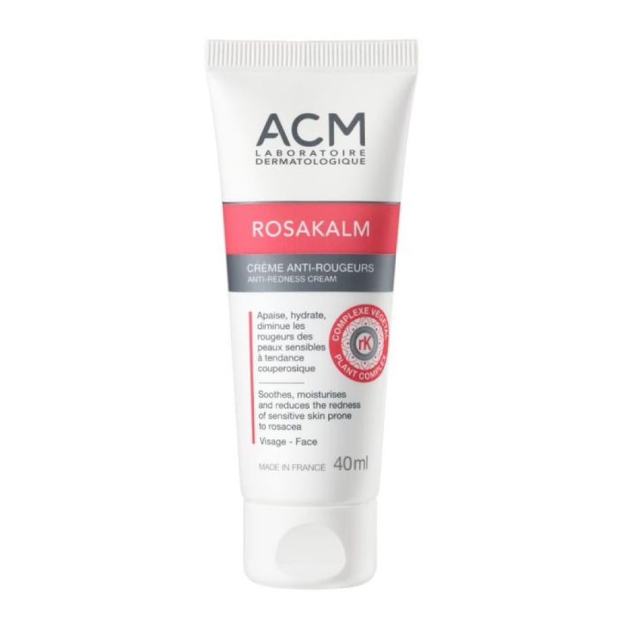 ACM, Rosakalm, Anti-Redness Cream, Soothes Sensitive Skin & Rosacea - 40 Ml