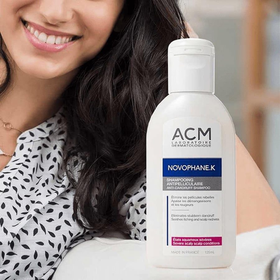 ACM - Novophane K, Anti-Dandruff & Itching Shampoo - 125 Ml