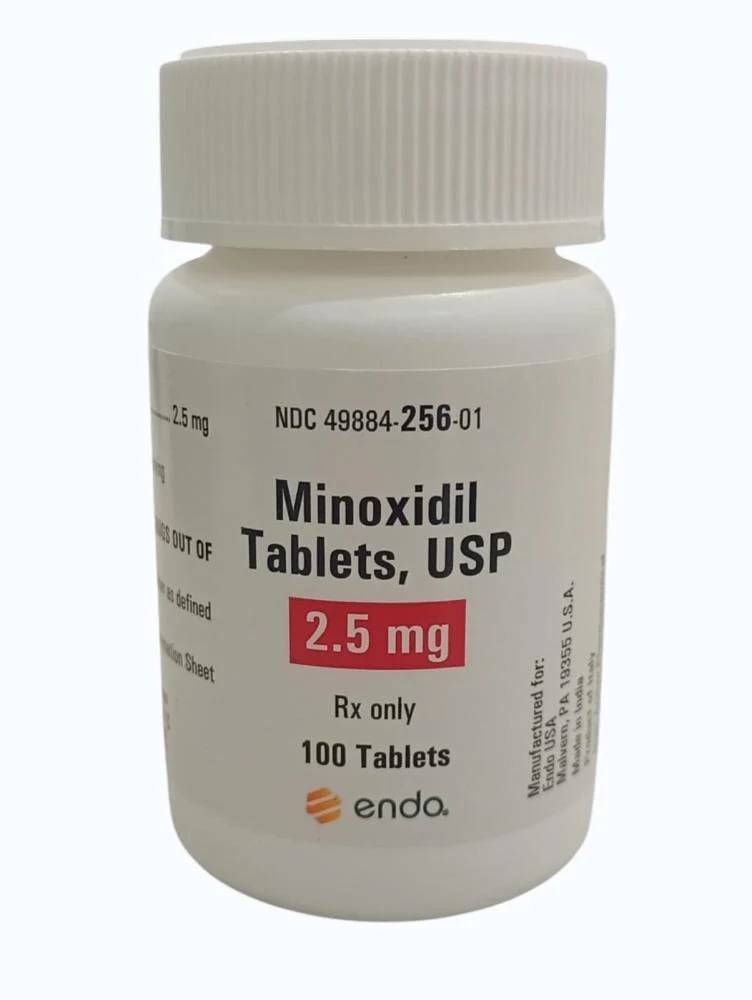 Minoxidil 2.5mg 100 tablet