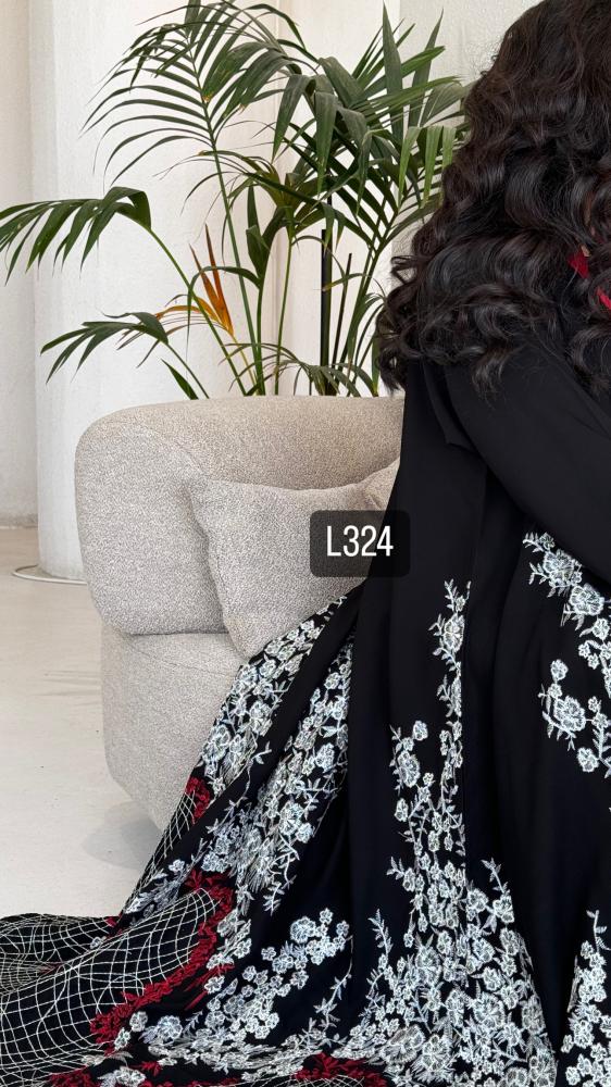 عباية كريب سبشل تطريز كمبيوتر قصة عادية ستريت