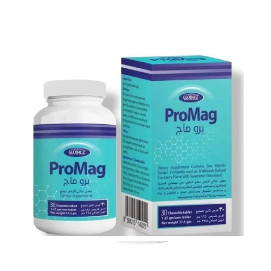 Promag Prostate Health Supplement - 30 Chewable Tablets