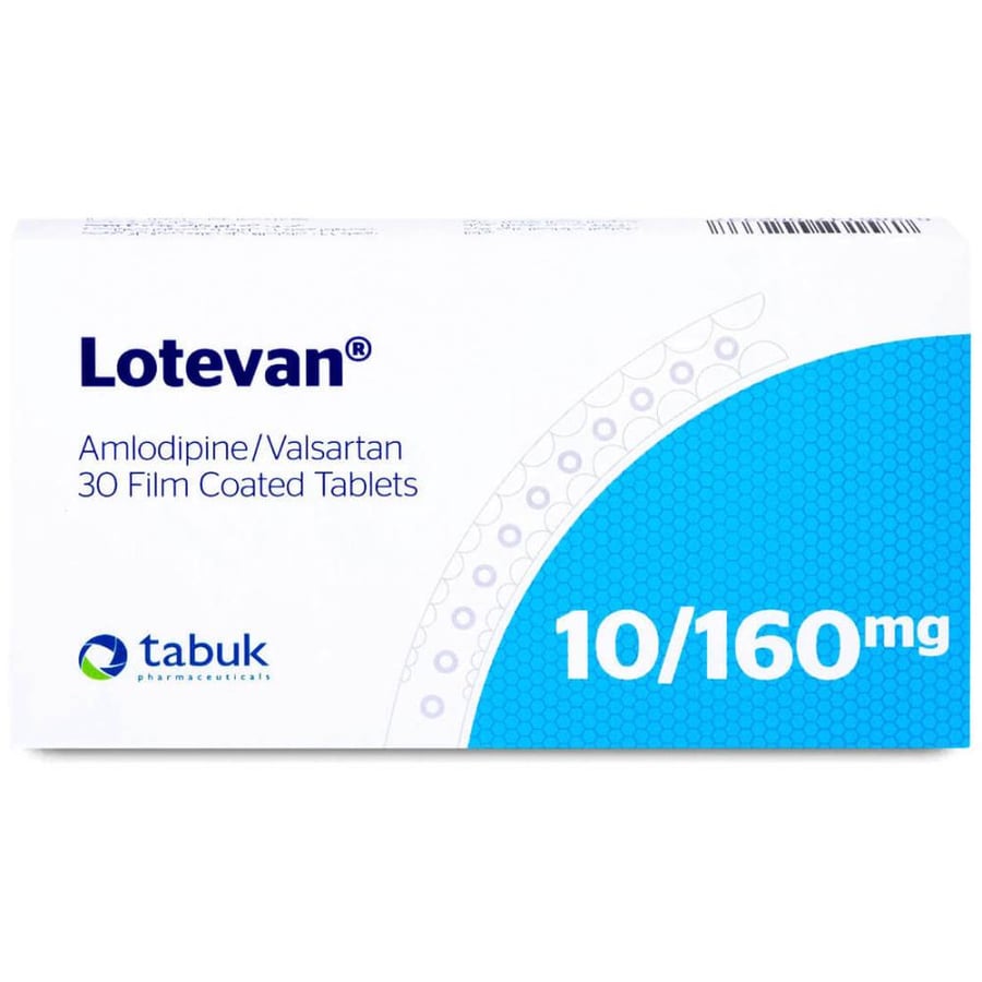 لوتيفان 10/160 مجم 30 قرص