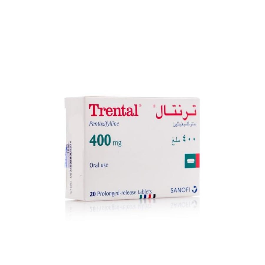 ترنتال 400 مجم 20 قرص