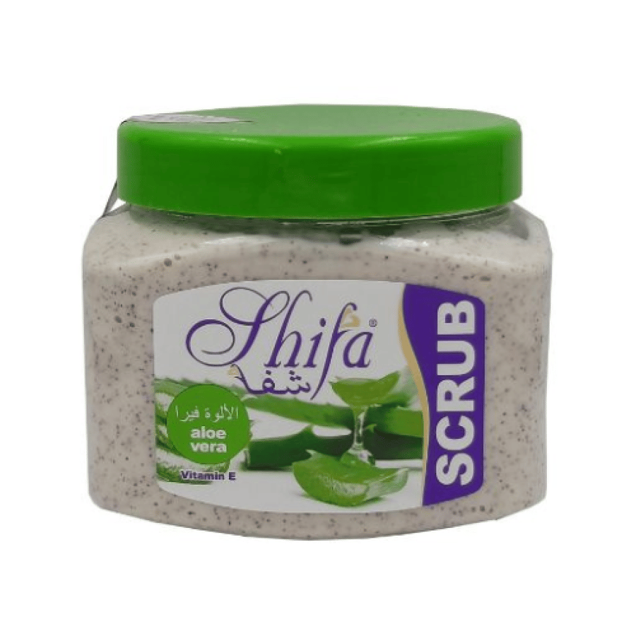 SHIFA BODY & FACE  SCRUB ALOE VERA 500 ML